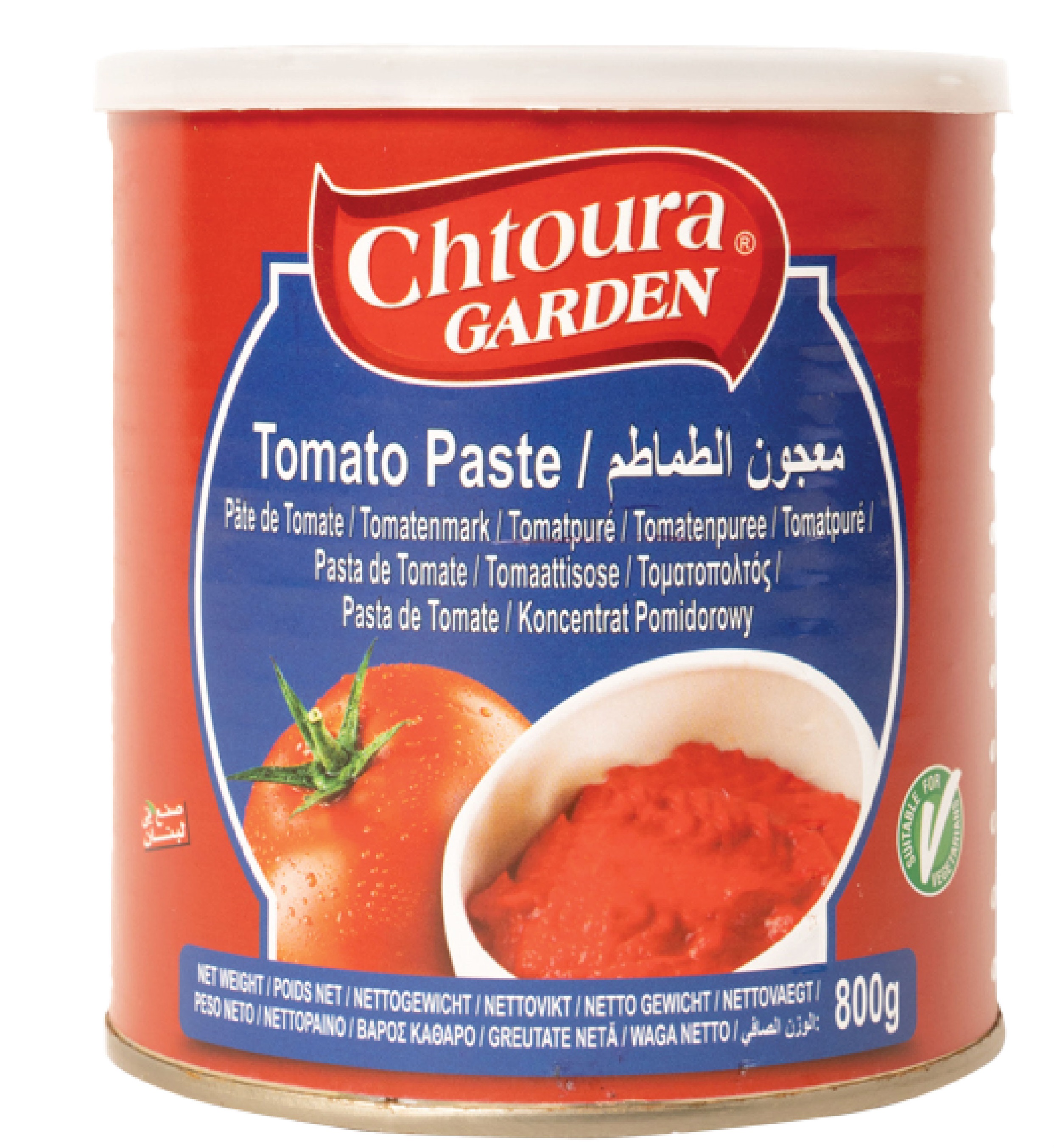 Chtoura Garden Tomato Paste (Tin) 800gr